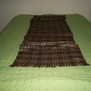 NWT Michael Kors Brown Scarf/Wrap